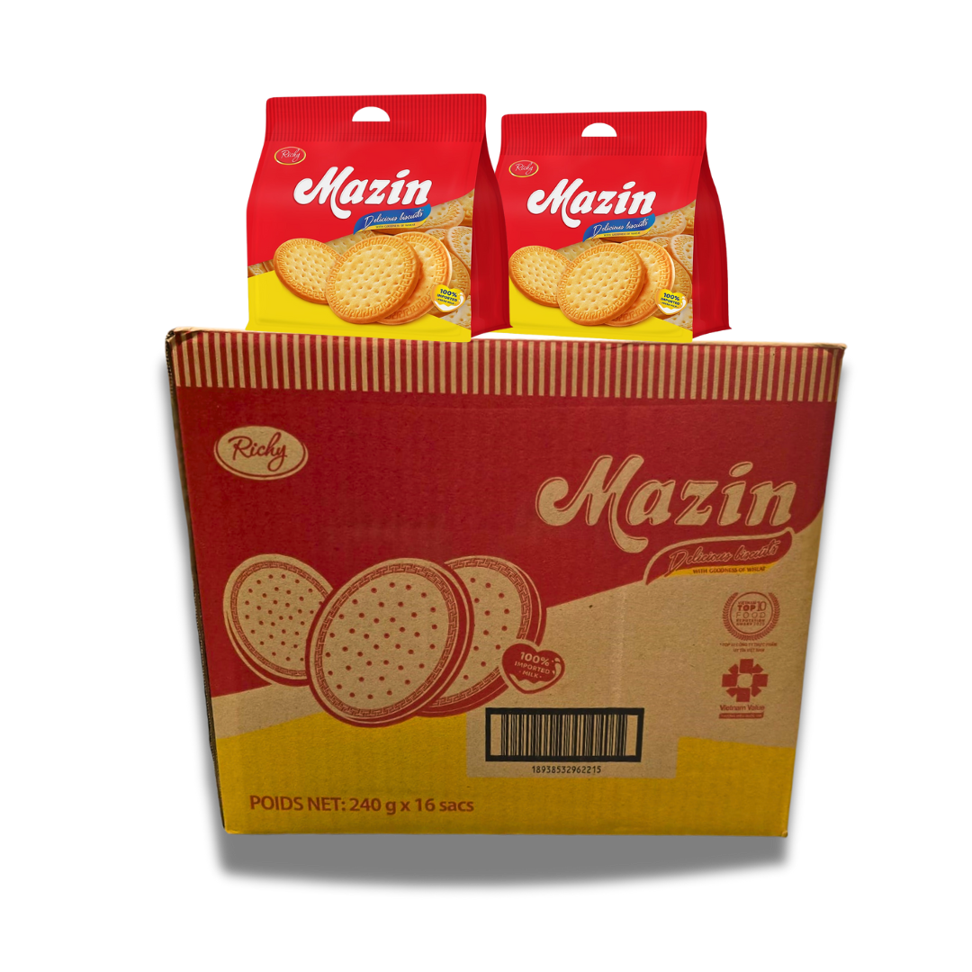 Mazin Milk Biscuits Box